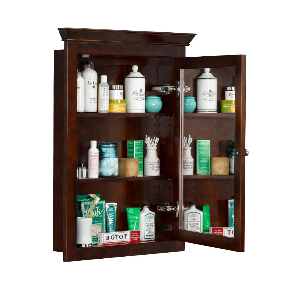 26 Tristan Transitional Solid Wood Framed Medicine Cabinet