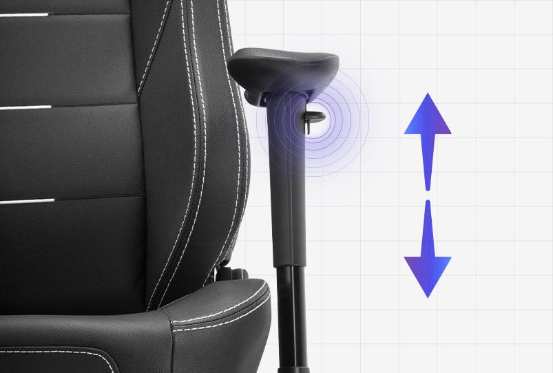 Adjustable 2D Armrests