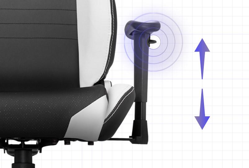 Adjustable 2D Armrests