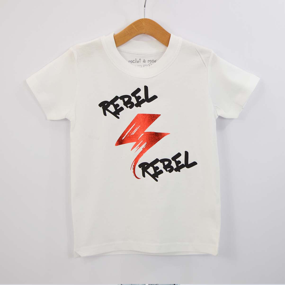 'Rebel Rebel' Cool Kids Slogan T-Shirt – Rocket & Rose