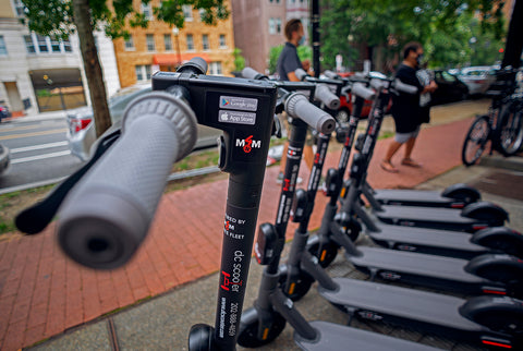DC Scooter - daily scooter rental business uses M4M Private Fleet platform