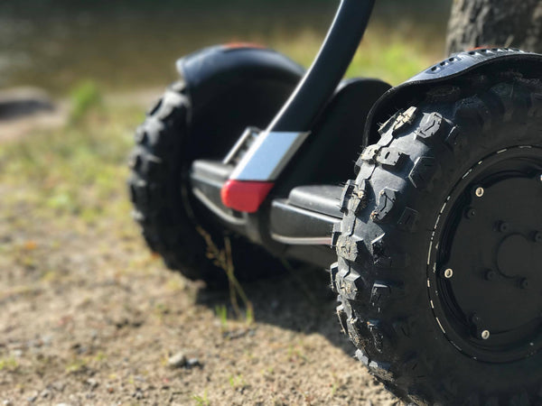 Segway Mini pro Off road tires with More4Mini Fenders
