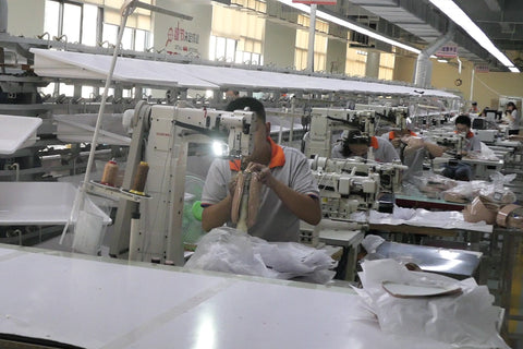 Factory where FERRON bags are produced