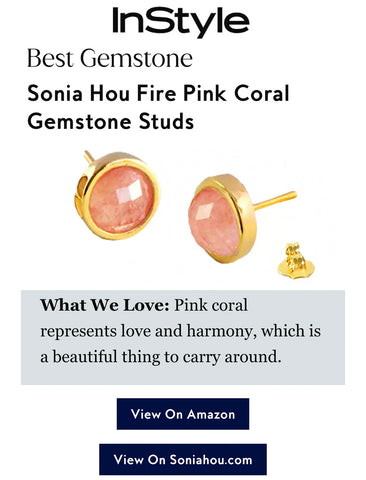 INSTYLE featured SONIA HOU Jewelry as Best Studs To Wear in 2024