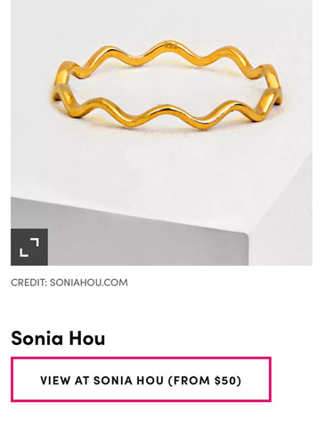 REAL SIMPLE featured SONIA HOU Jewelry as 15 Best Places To Buy Affordable Quality Jewelry Online