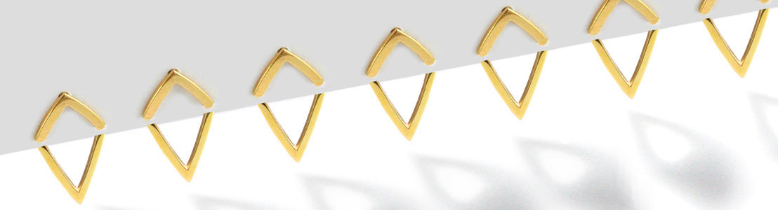 Trill 18K Gold Vermeil Stud Earring Jackets by Sonia Hou - Demi Fine Jewelry