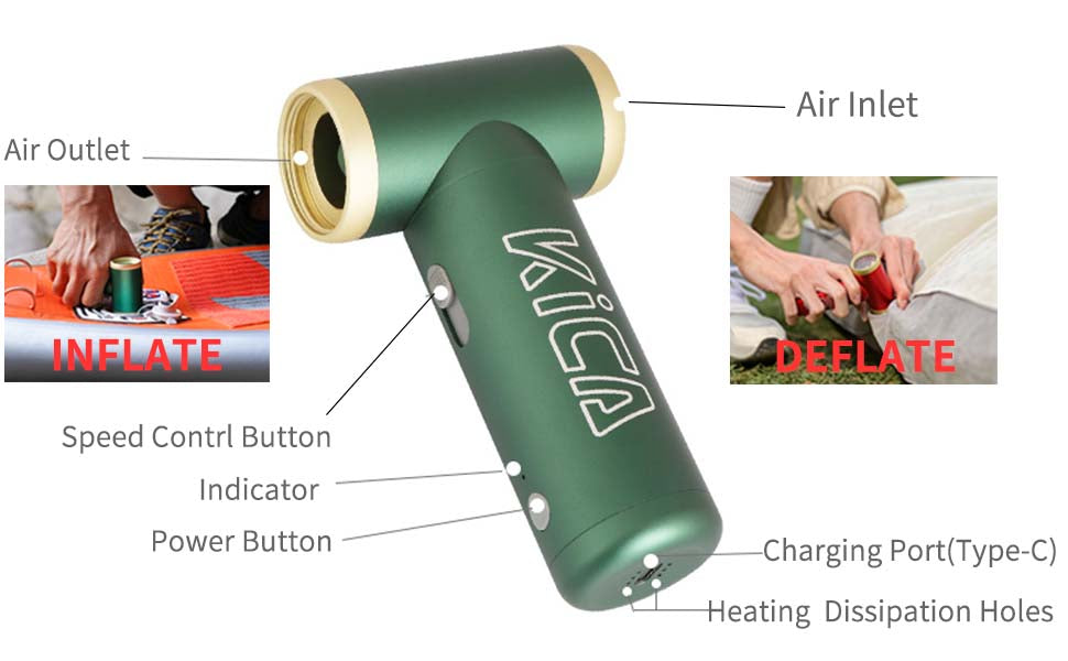 FeiyuTech KiCA Jetfan 2 Compressed Air Duster Blower Overview