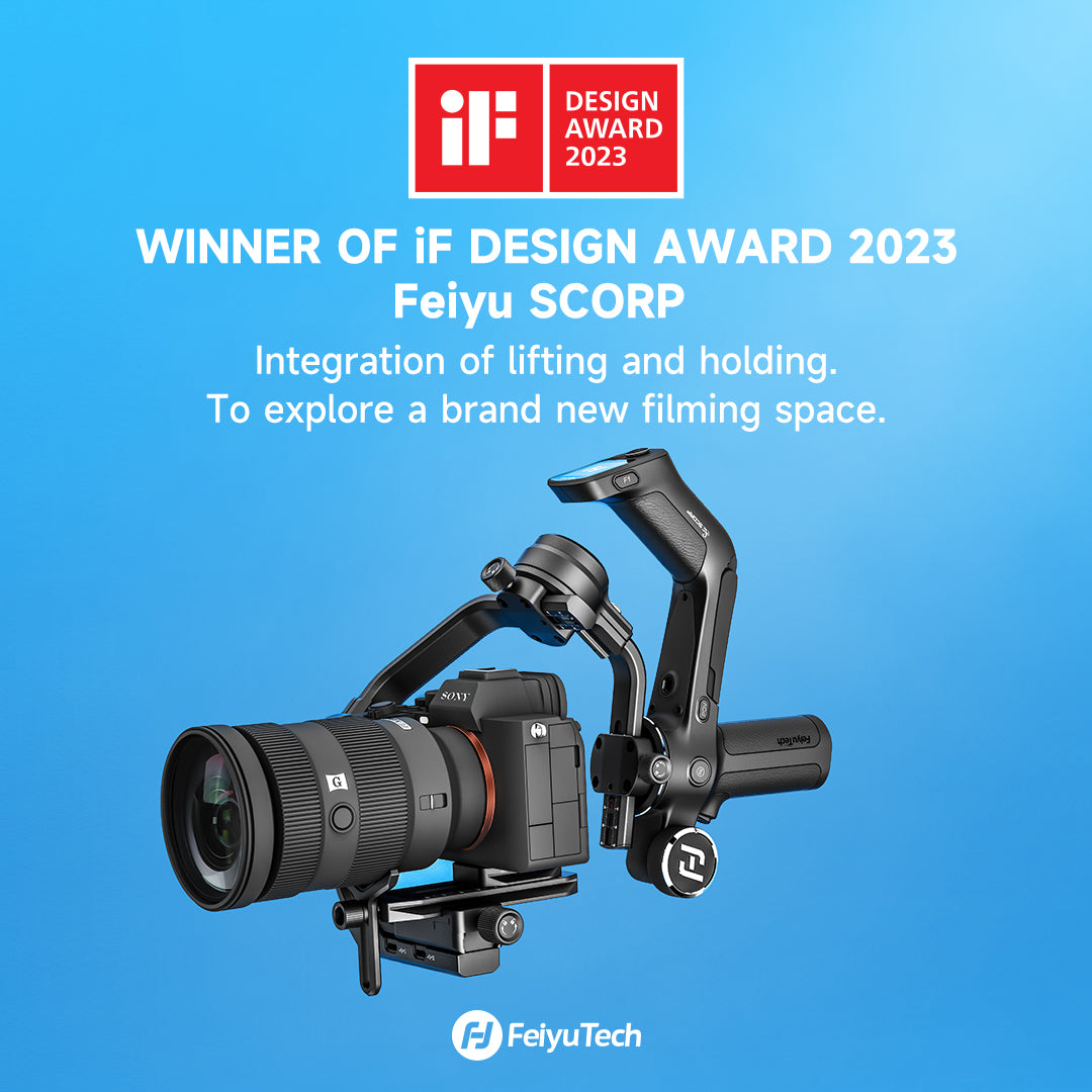 Feiyu SCORP a remporté le prix de conception de produits iF 2023