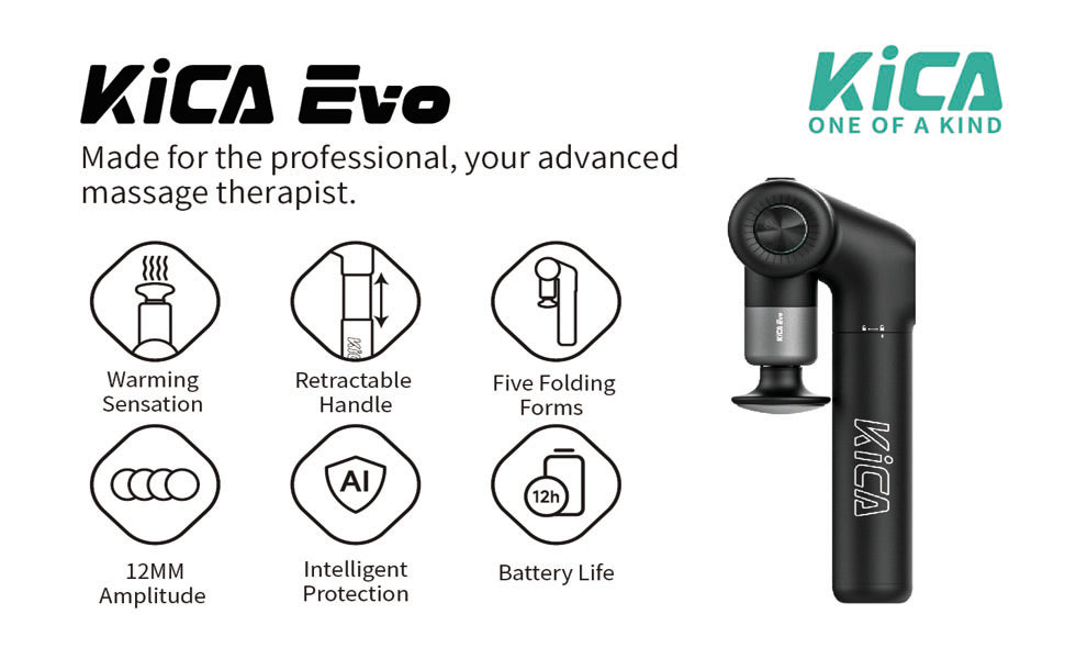 FeiyuTech Kica EVO Pro Massage Gun Overview