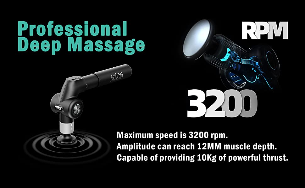 FeiyuTech Kica EVO Pro Massage Gun Overview