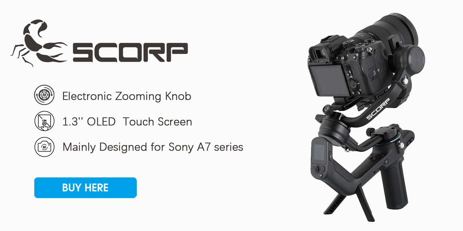 Vergleich von Feiyu Scorp-c und Scorp Gimbal Stabilizer