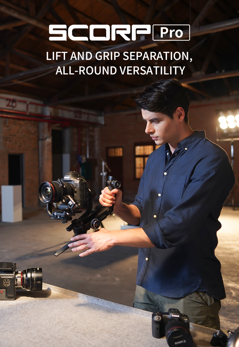 FeiyuTech Scorp Pro Gimbal Stabilizer Overview