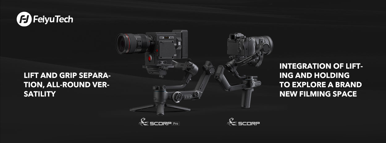 FeiyuTech Unleash Your Creativity with SCORP Series of Gimbals Blog Post