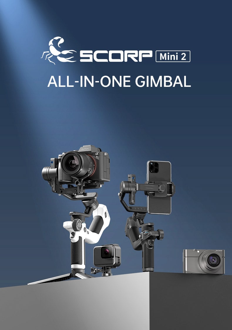 FeiyuTech Scorp Mini 2 Gimbal Stabilizer Overview