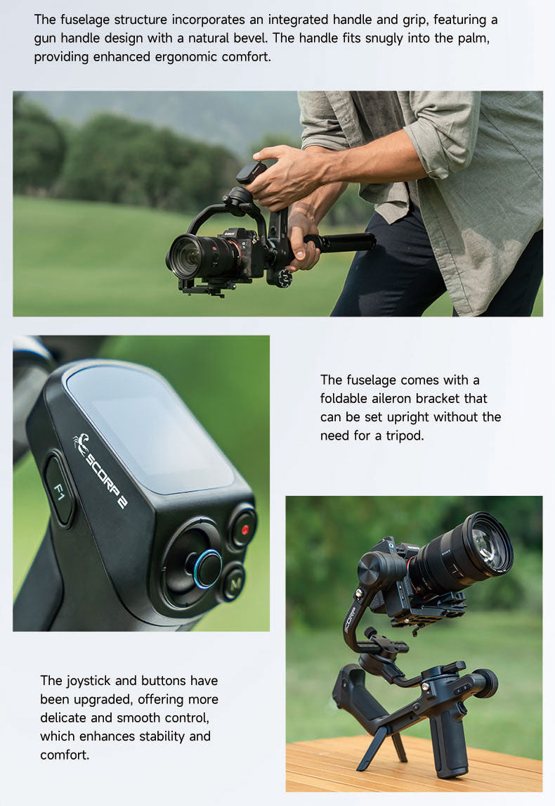 FeiyuTech Scorp 2 Gimbal Stabilizer Overview