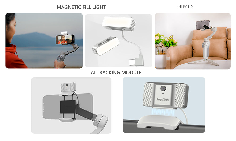FeiyuTech Vimble 3's accessories