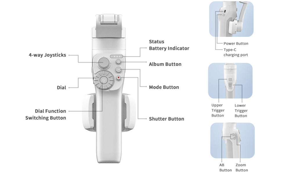FeiyuTech Vimble 3 Smartphone Gimbal Stabilizer Overview