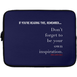 YOUR OWN INSPIRATION Laptop Sleeve - 13 inch