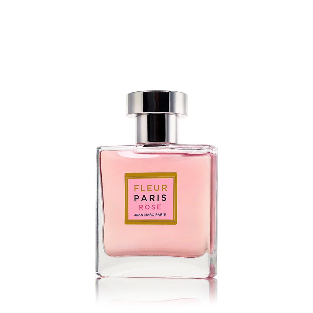 Jean Marc Paris Fleur Paris Rose Women Perfume Fragrance Eau De Parfum 50ml Bottle Angled 530x@2x ?v=1580833533