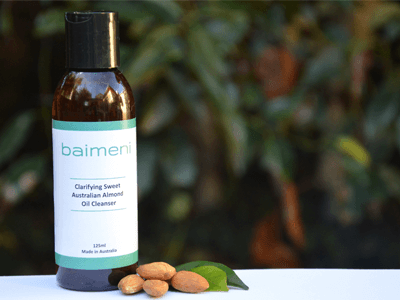 best almond oil cleanser - natural - organic - baimeni Australia