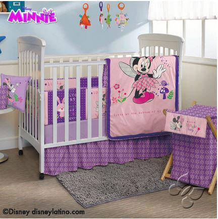 Disney Minnie Mouse Crib Nursery Set Baby Girl S Bedroom 2019