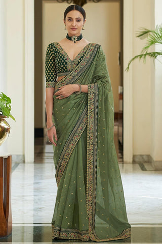 Organza Saree