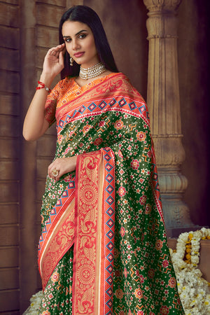 Buy Patola Silk Sarees Online | On Sale | Karagiri