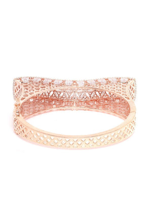 Chanel Crystal Manchette CC Gold Cuff Bracelet