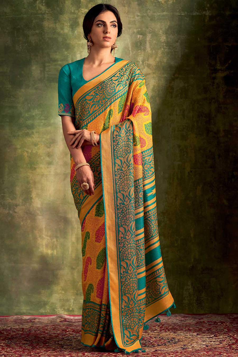 Brasso Saree Buy Brasso Sarees Online Best Price Karagiri