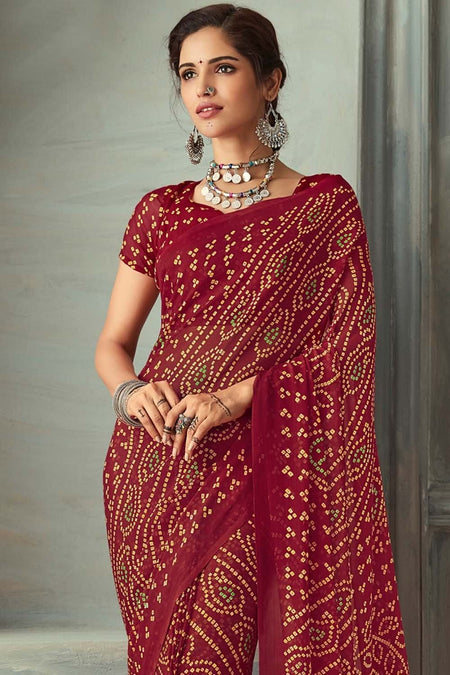 Red Saree - Buy Red Color Sarees Online from our Latest Collection ...