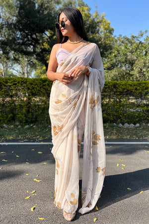 organza saree pearl white organza saree silk saree online