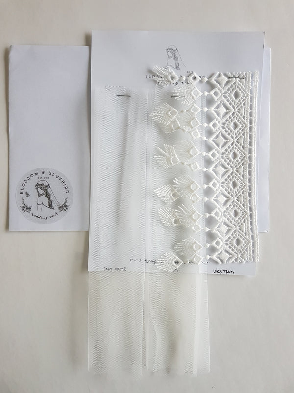 SAMPLE French Lace, White Lace Fabric, White Lace Material, Lace Fabric  Wedding, Lace Trim Veil, Spain Style Lace Trim -  Norway