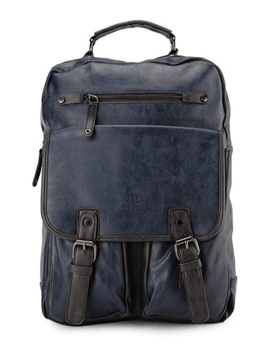 Pu Utility Large Backpack - Navy Backpacks - Urban State Indonesia