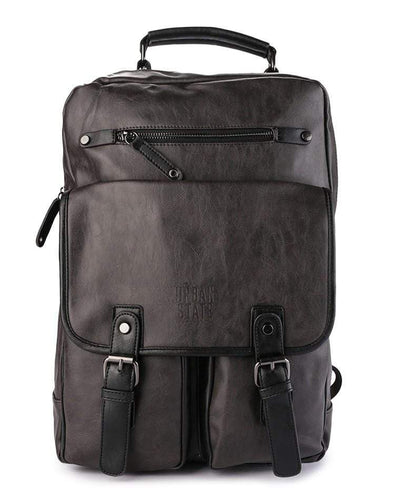 Pu Utility Large Backpack - Brown Backpacks - Urban State Indonesia