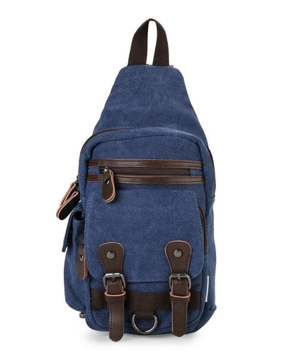 Canvas Utility Sling Bag - Navy Slingbags - Urban State Indonesia