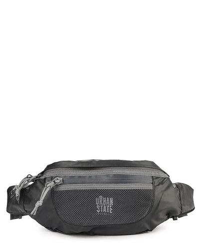 Poly Nylon Mesh Small Waist Pack - Black Waist Packs - Urban State Indonesia