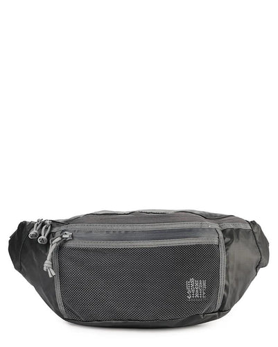 Poly Nylon Mesh Medium Waist Pack - Black Waist Packs - Urban State Indonesia