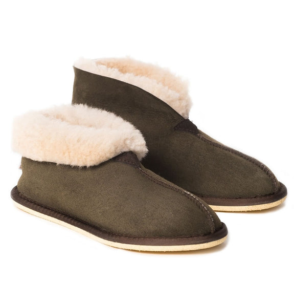 celtic sheepskin slippers