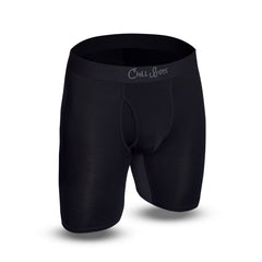 black bamboo boxer briefs for men