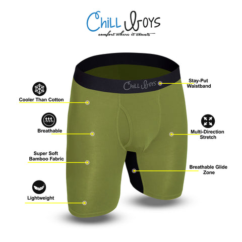 bamboo underwear for men boxer briefs