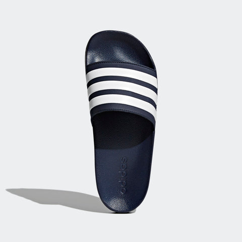 adidas cloudfoam slides navy