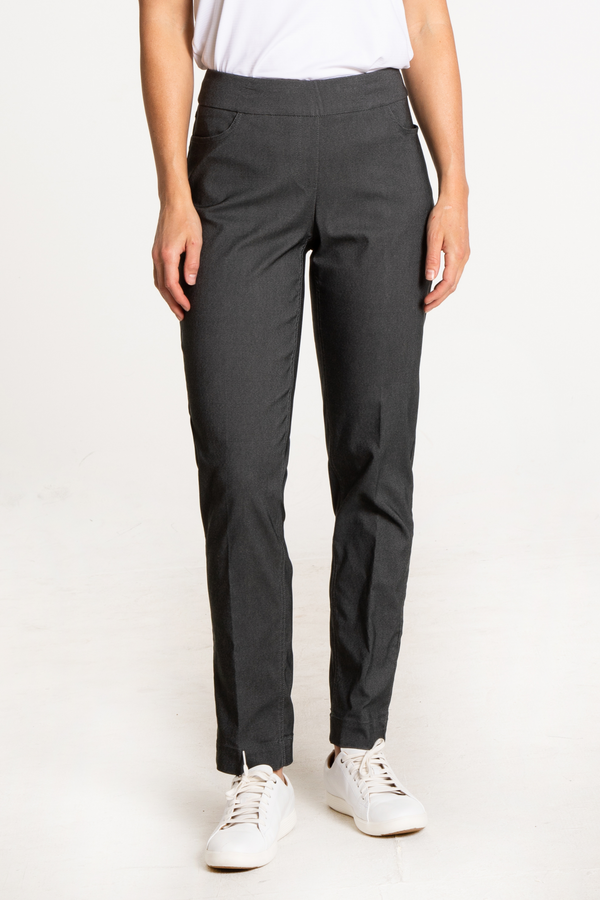 Golf Narrow Pant with Pockets - Charcoal