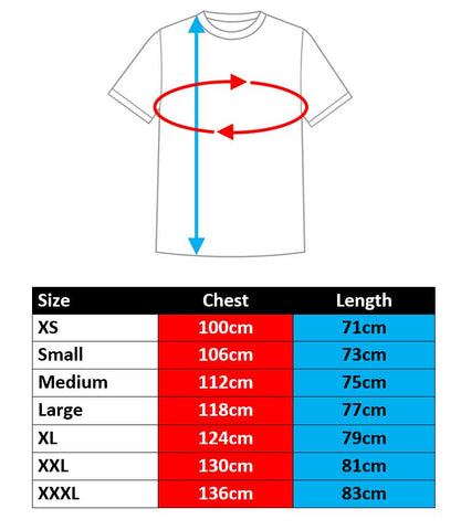 sizing chart volt tee portugal
