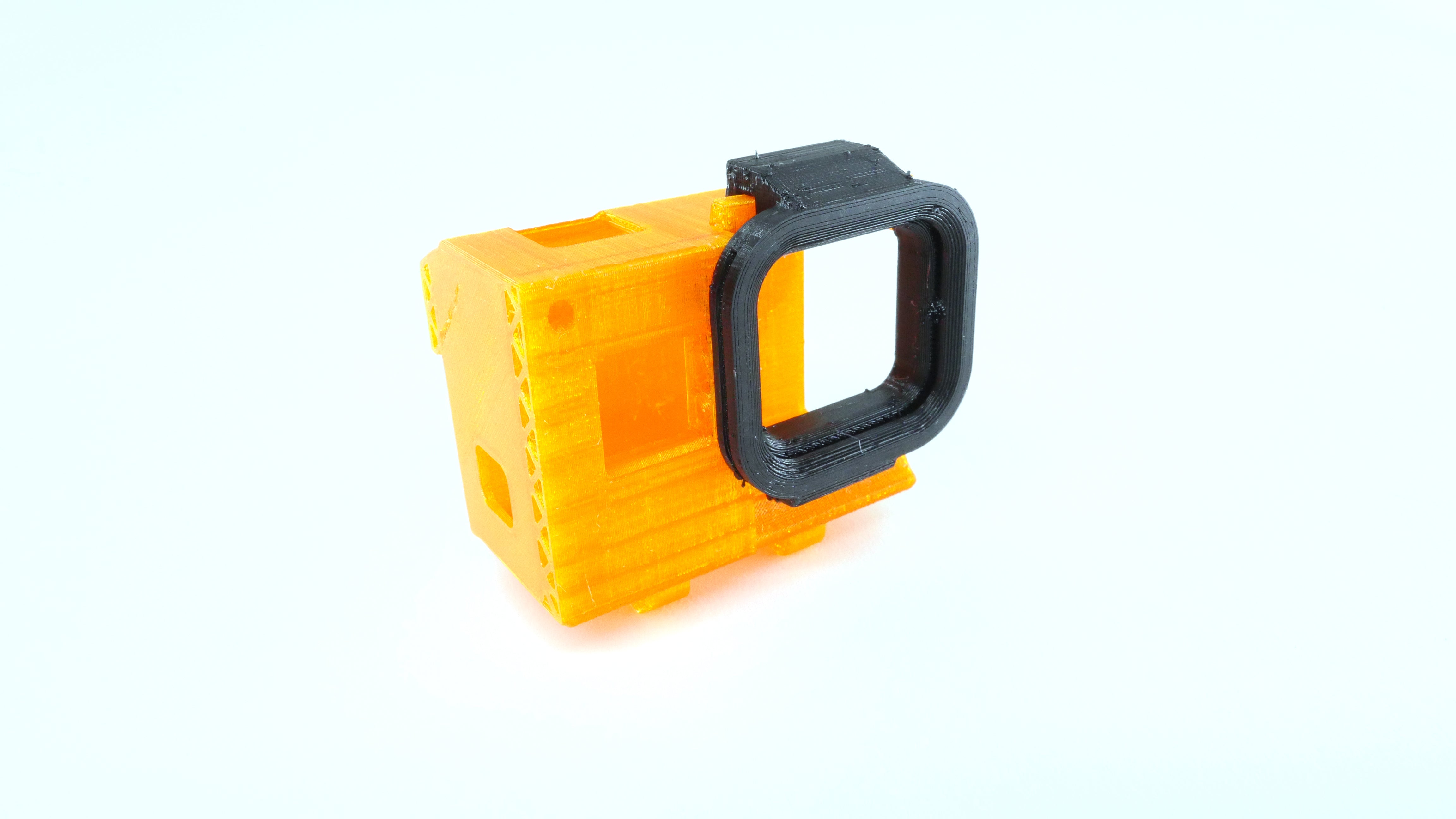 Orange Raised GoPro Hero Mount for BangGOD 5