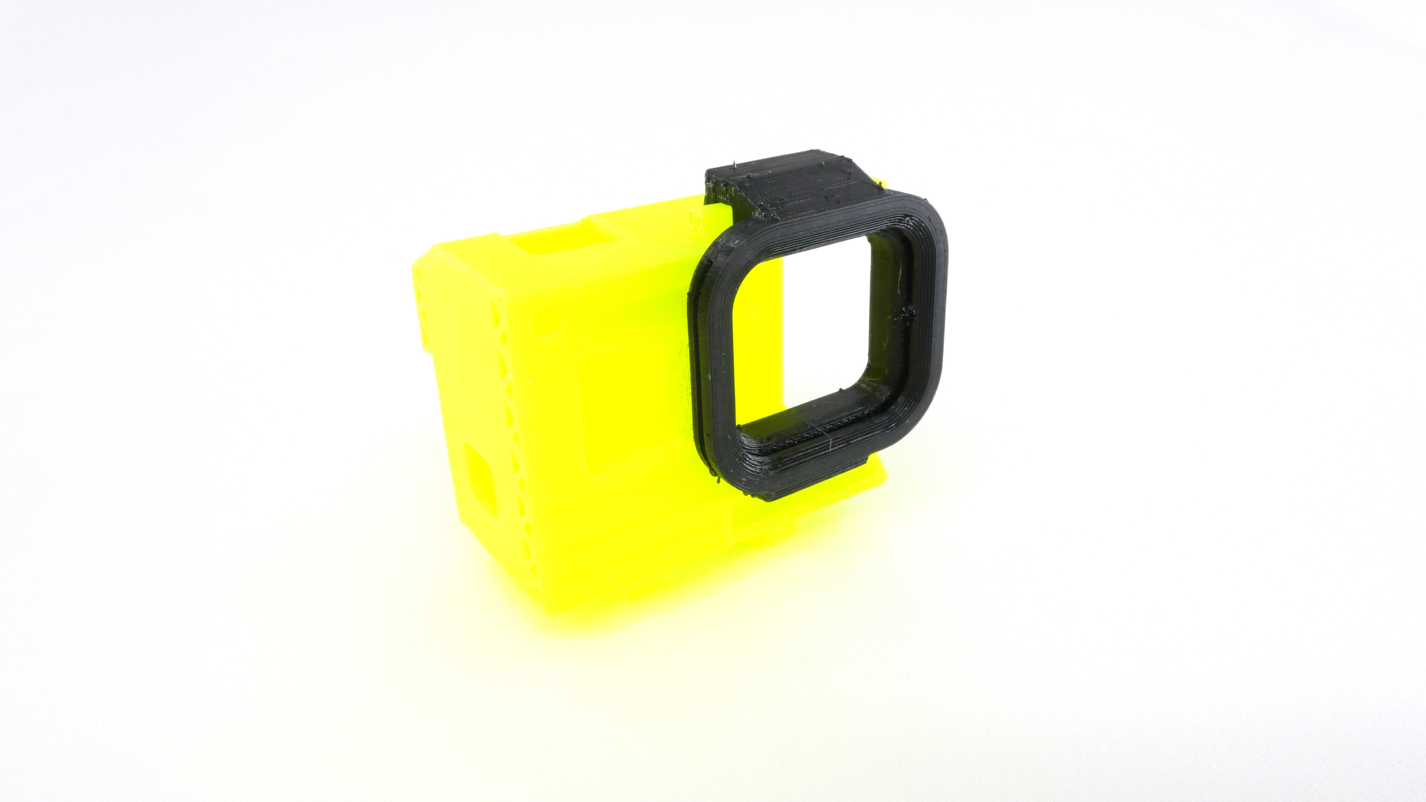 Yellow Raised GoPro Hero Mount for BangGOD 5