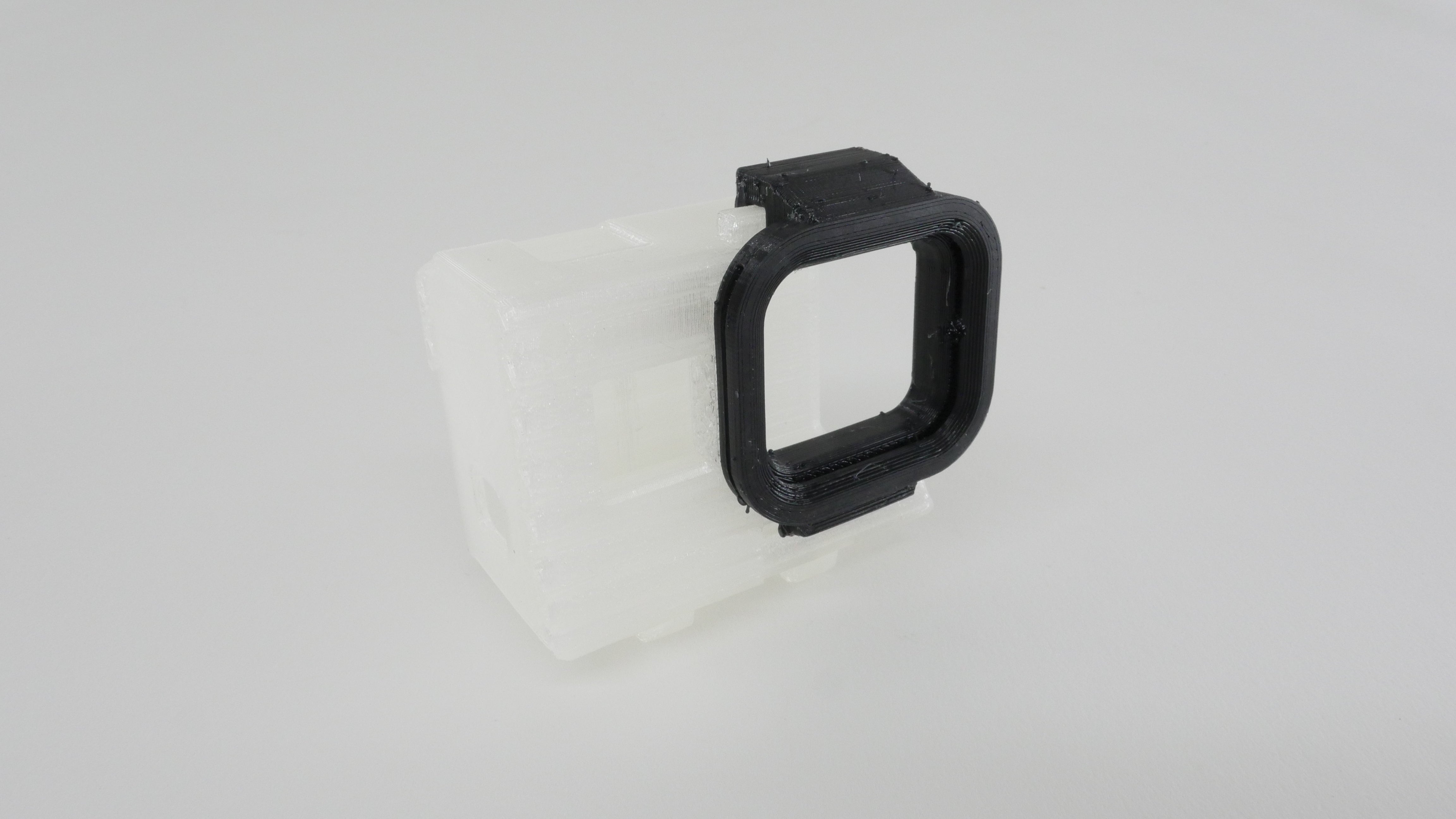 White Raised GoPro Hero Mount for BangGOD 5