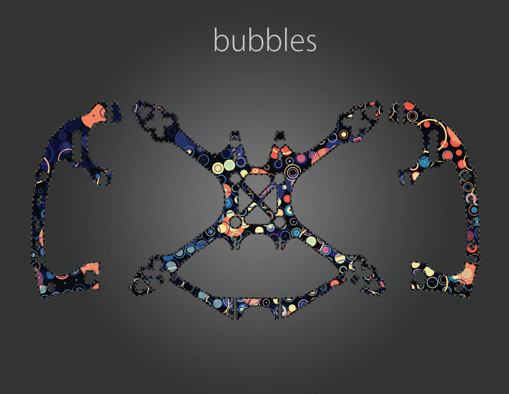 Bubbles Stikit Skin Full Wrap for Massive Droner 2.5