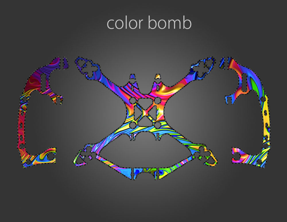 Color Bomb Stikit Skin Full Wrap for Massive Droner 3