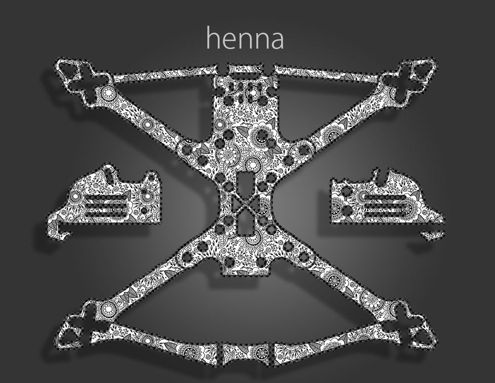 Henna Stikit Skin Full Wrap for BangGOD 6