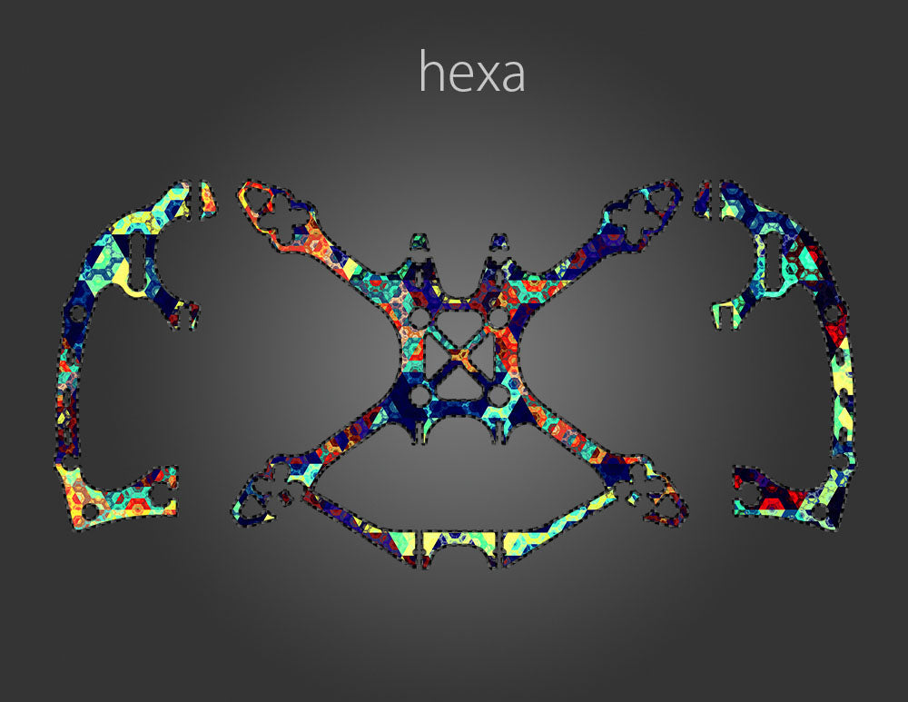 Hexa Stikit Skin Full Wrap for Massive Droner 2.5